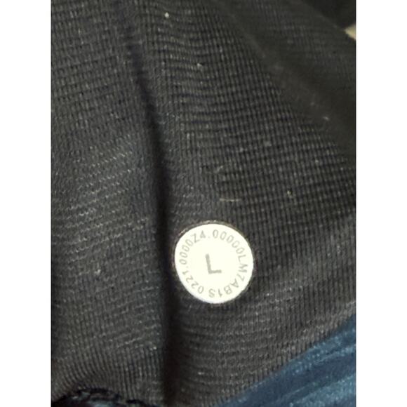 (L)‎ $68 Lululemon Pace Breaker Short 9" Heather Allover Iron Blue True Navy - Picture 7 of 8